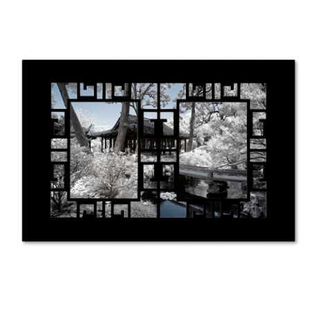 Trademark Fine Art Philippe Hugonnard 'Zen View' Canvas Art, 16x24 PH0581-C1624GG